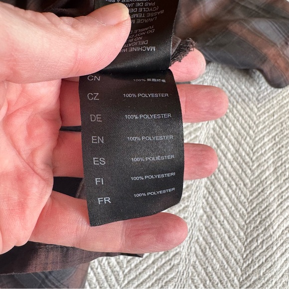 Kuhl Response Button Up Short Sleeve Shirt, Plaid, Size L - Picture 6 of 9